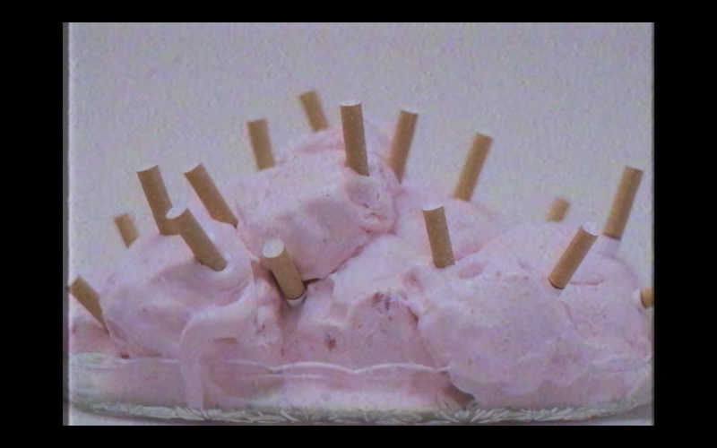 Coldstone’s hottest sundae is now strawberries and cigs.